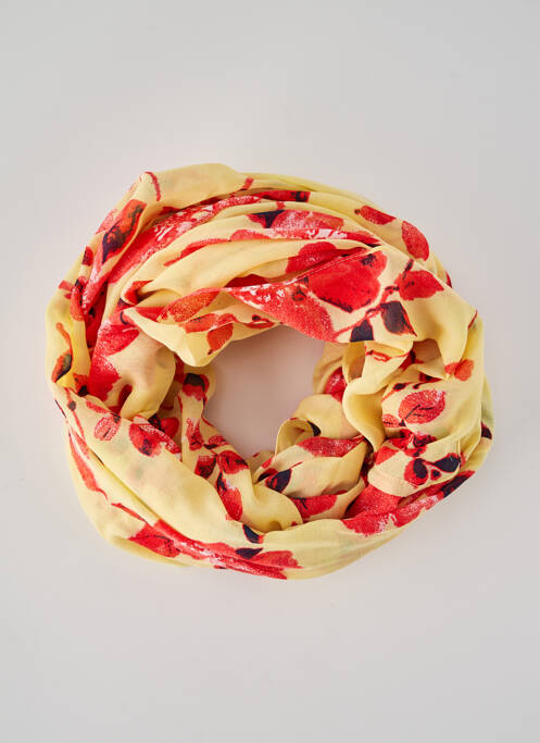 Eșarfă galben PIECES femeie