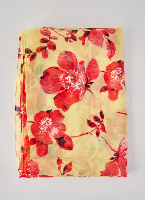 Eșarfă galben PIECES femeie