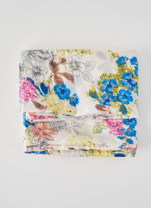 Eșarfă alb PIECES femeie