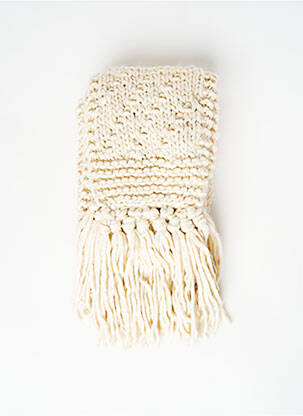 Eșarfă bej PIECES femeie