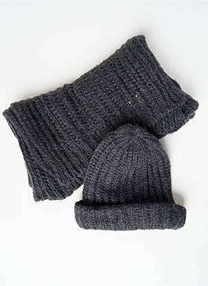 Eșarfă gri PIECES femeie