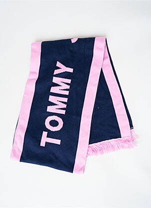 Eșarfă roz TOMMY HILFIGER femeie