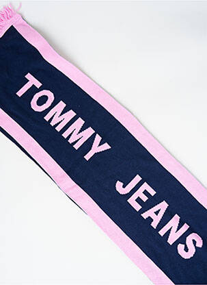 Eșarfă roz TOMMY HILFIGER femeie