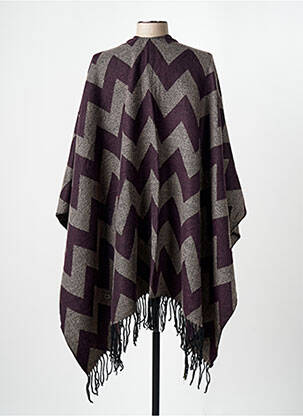 Poncho maro ONLY femeie