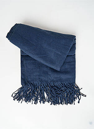 Poncho albastru PIECES femeie