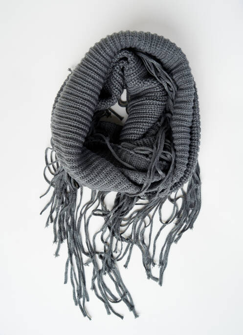 Eșarfă gri PIECES femeie