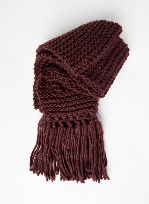 Eșarfă maro PIECES femeie