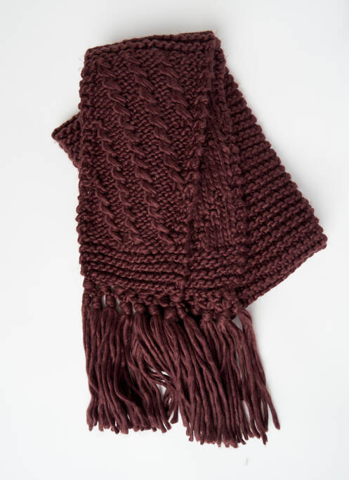 Eșarfă maro PIECES femeie