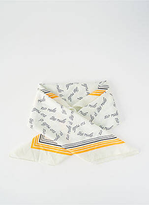 Eșarfă galben ONLY femeie