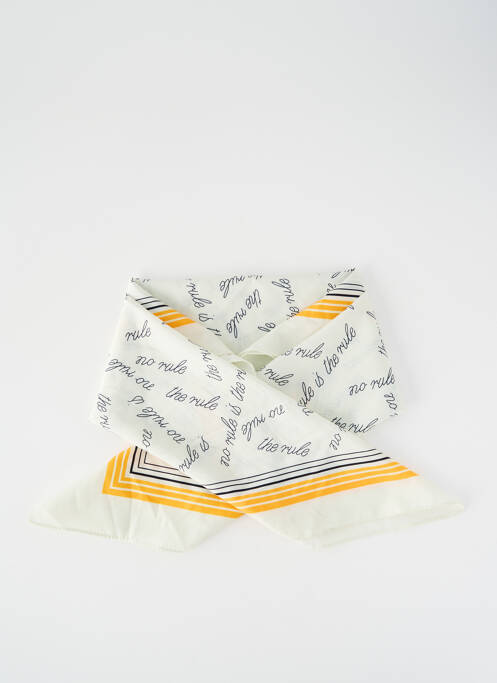 Eșarfă galben ONLY femeie