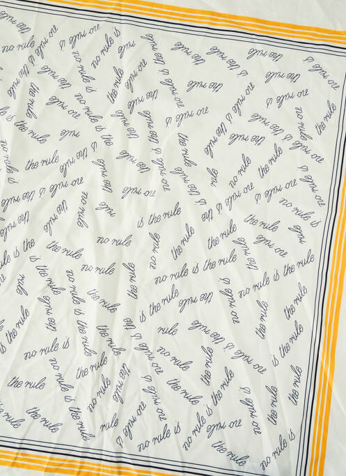 Eșarfă galben ONLY femeie