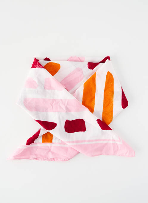 Eșarfă roz PIECES femeie