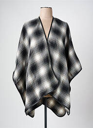 Poncho gri ONLY femeie