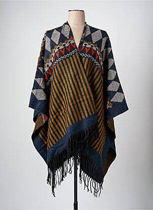 Poncho gri ONLY femeie