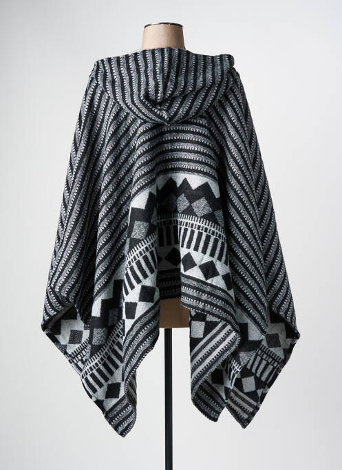 Poncho negru ONLY femeie
