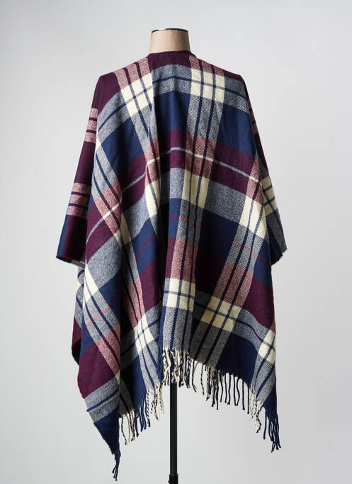 Poncho albastru ONLY femeie