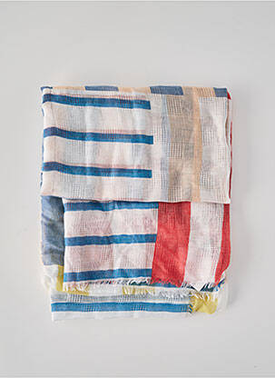 Eșarfă alb MANGO femeie