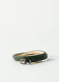 Curea verde PIECES femeie