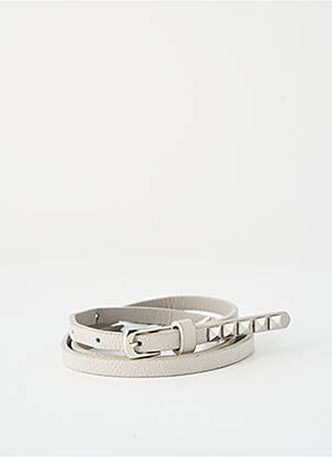 Curea gri PIECES femeie