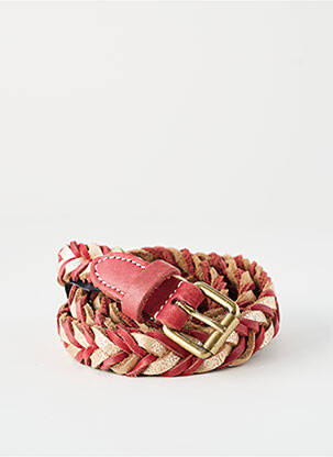 Curea roșu PIECES femeie