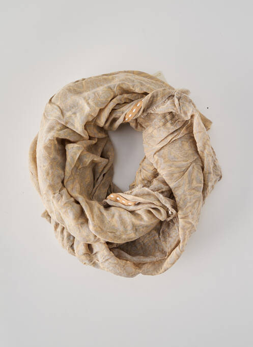 Eșarfă bej PIECES femeie