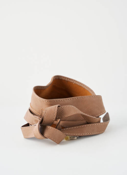 Curea maro PIECES femeie