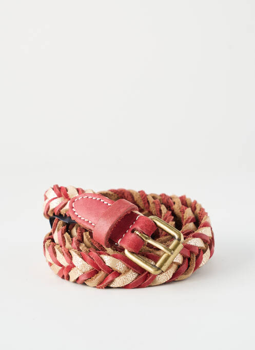 Curea roșu PIECES femeie