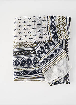 Eșarfă alb PIECES femeie