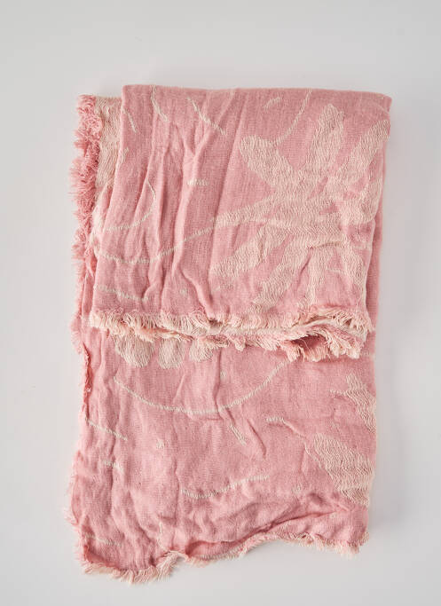 Eșarfă roz MANGO femeie