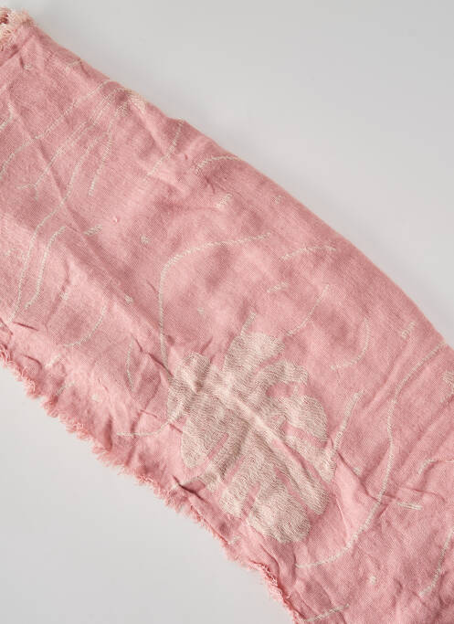 Eșarfă roz MANGO femeie