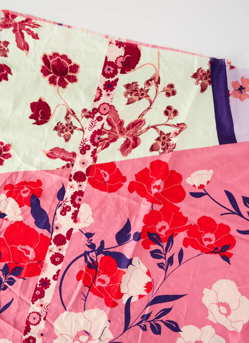 Eșarfă roz MANGO femeie