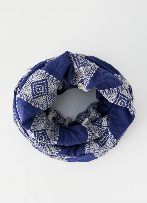 Eșarfă albastru PIECES femeie