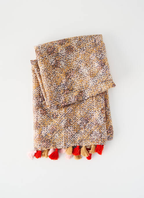 Guler / Eșarfă de gât bej PIECES femeie