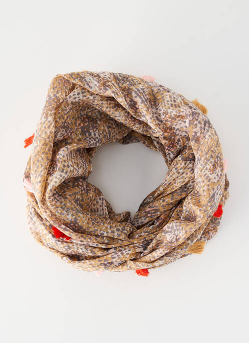 Guler / Eșarfă de gât bej PIECES femeie