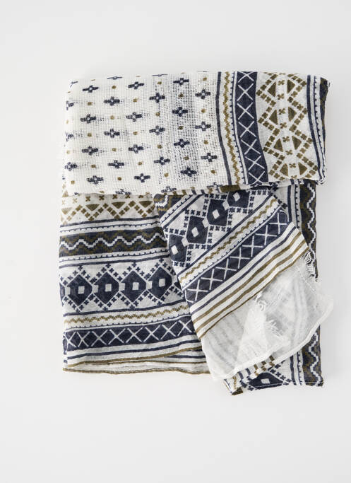 Eșarfă alb PIECES femeie