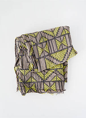 Eșarfă galben PIECES femeie