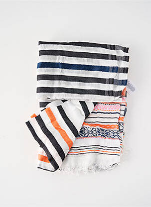 Eșarfă alb PIECES femeie