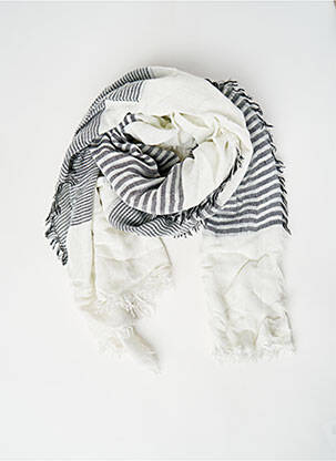 Eșarfă alb EDC femeie