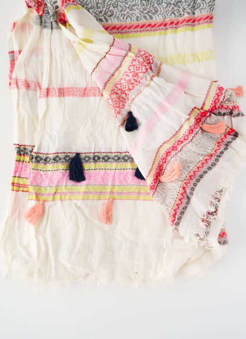 Eșarfă roz PIECES femeie