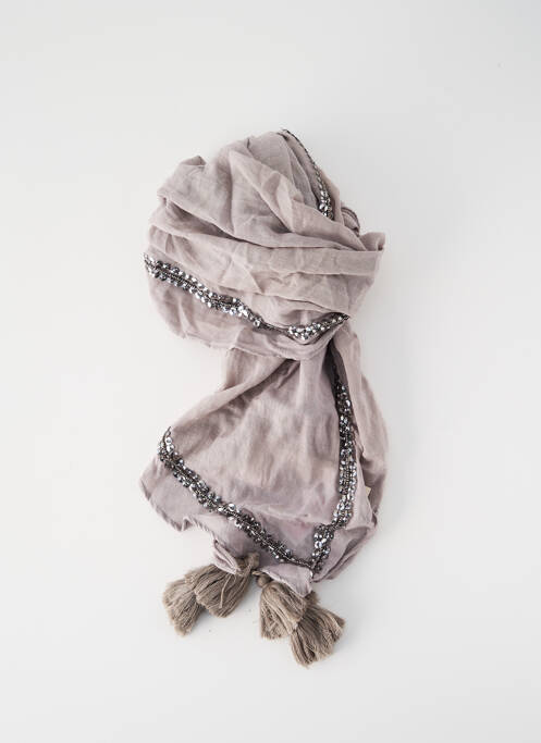 Eșarfă gri PIECES femeie