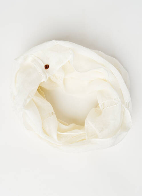 Eșarfă alb EDC femeie