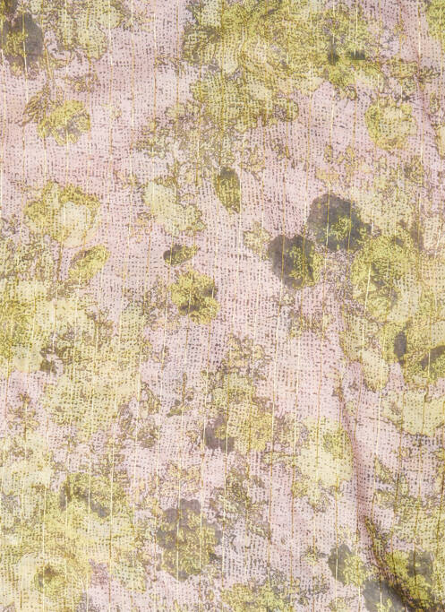 Eșarfă galben PIECES femeie