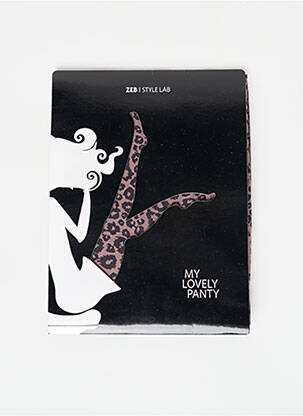 Colanți maro ZEB STYLE LAB  femeie