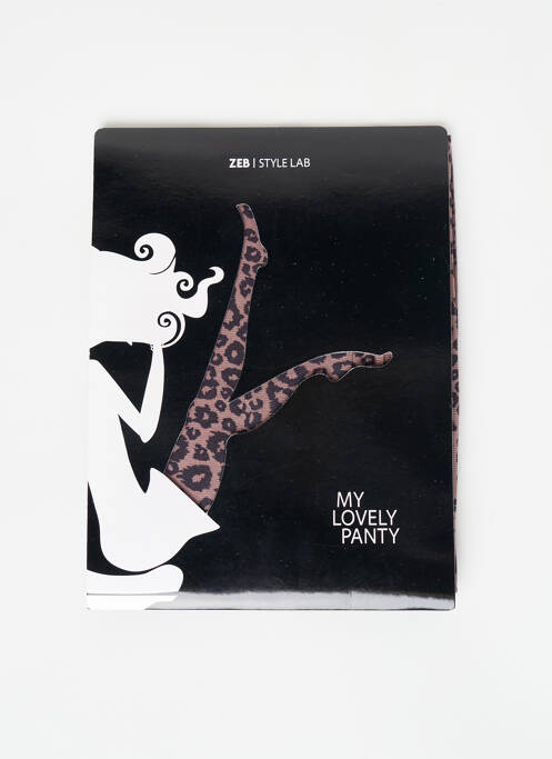 Colanți maro ZEB STYLE LAB  femeie