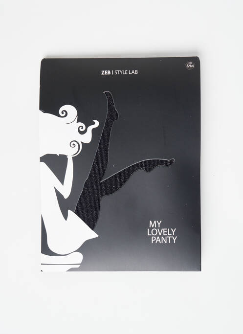 Colanți negru ZEB STYLE LAB  femme