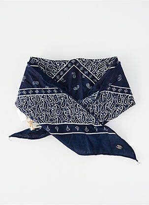 Eșarfă albastru DOUBLE AGENT femeie