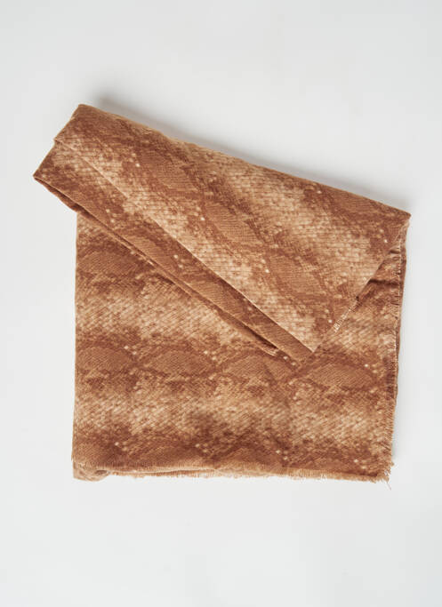 Eșarfă maro MANGO femeie