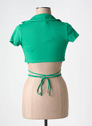 Cardigan petrecut verde TALLY WEIJL femeie