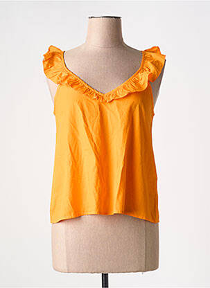 Top portocalie VERO MODA femeie