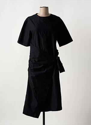 Rochie lungă negru YUGEN femeie